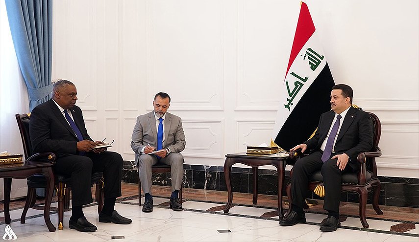  المتحدث باسم حكومة العراق: زيارة 'اوستن' كانت بعلم وموافقة الحكومة