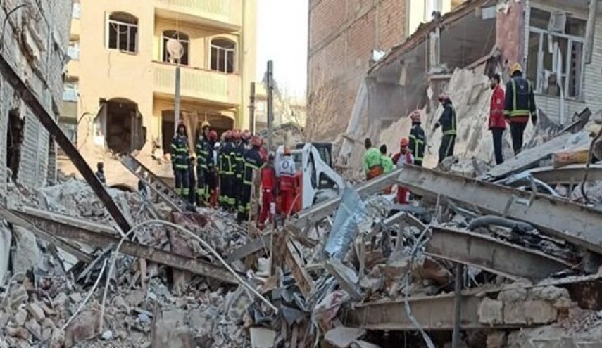 تخریب 3 خانه و کشته‌شدن 5 نفر در پی انفجار ساختمانی در تبریز