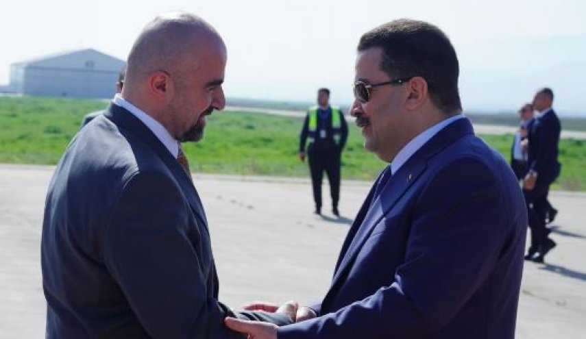 رئيس الوزراء العراقي يصل إلى السليمانية