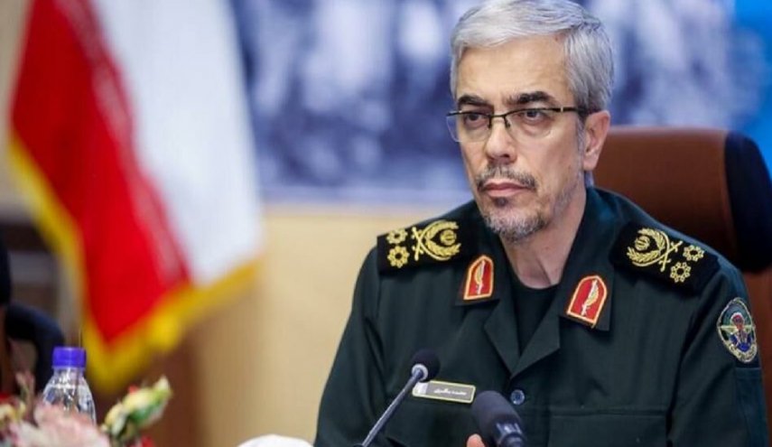 اللواء باقري يؤكد جهوزية القوات المسلحة الايرانية لوأد تحركات العدو 