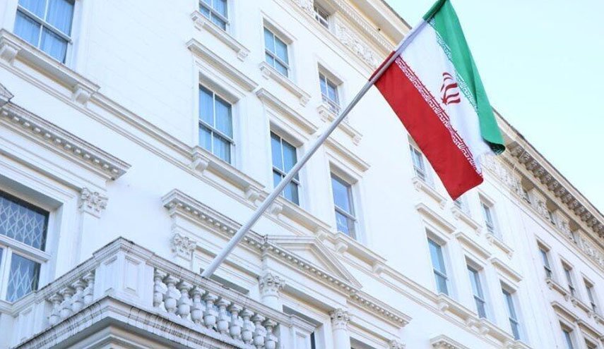 سفارت ایران در لندن ویدیو منتسب به کارکنان این سفارتخانه را تکذیب کرد