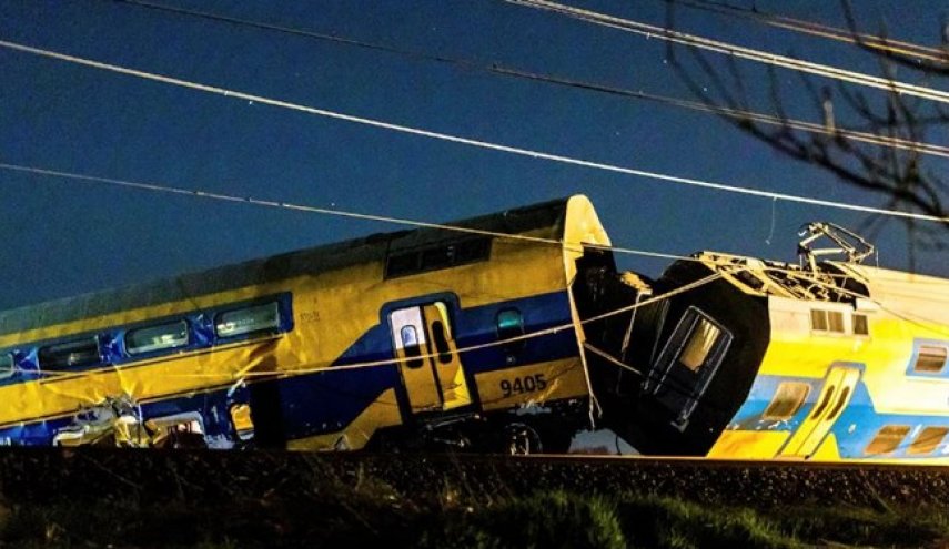 تصادف مرگبار قطار در لاهه هلند