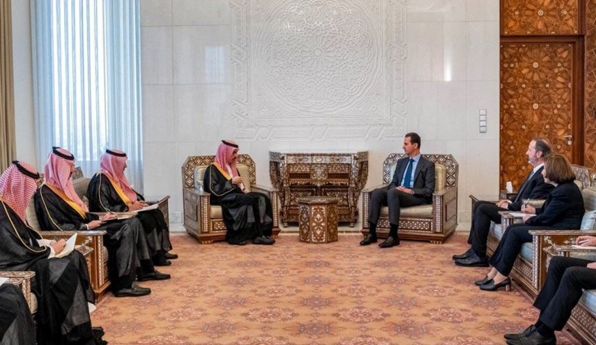 دیدار فرحان با اسد مثبت بود/ تاکید ریاض بر بازیابی نقش موثر سوریه