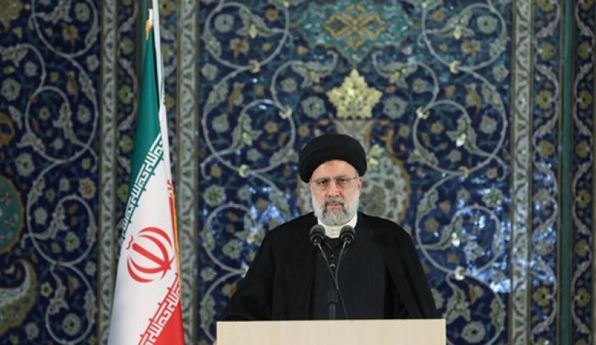 الرئيس الايراني يشارك في حفل انتصار المقاومة في سوريا