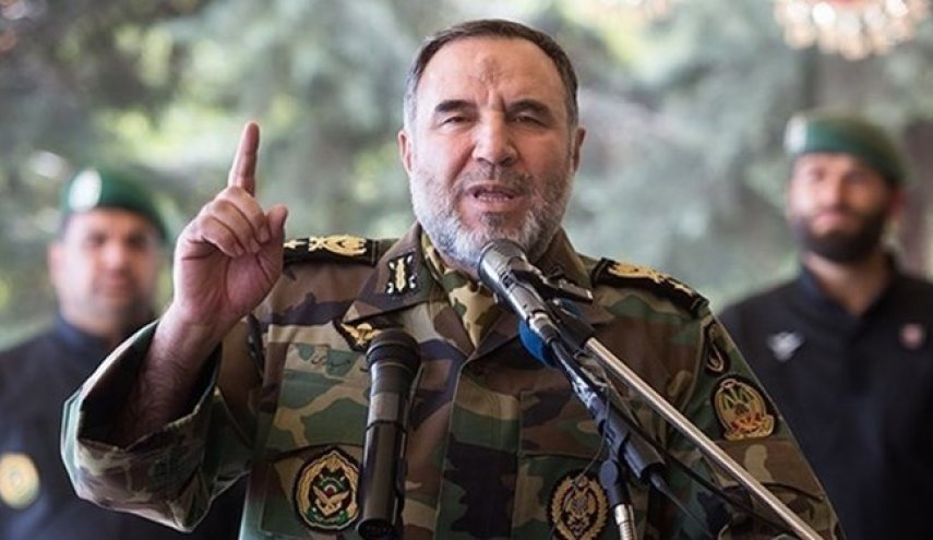 قائد سلاح البر الايراني: قواتنا جاهزة وسنسحق العدو لو ارتكب اي خطأ