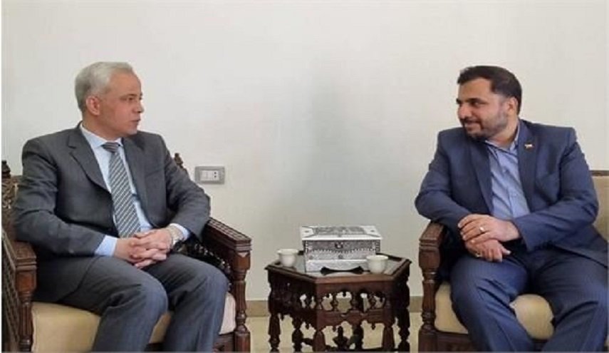وزير الاتصالات الإيراني يبحث مع نظيره السوري تعزيز التعاون