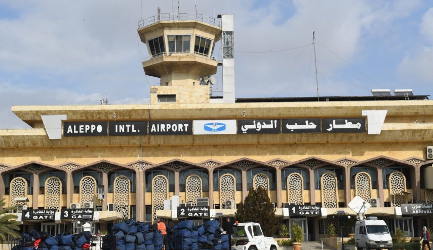 استئناف حركة النقل الجوي عبر مطار حلب الدولي اعتبارا من فجر الغد