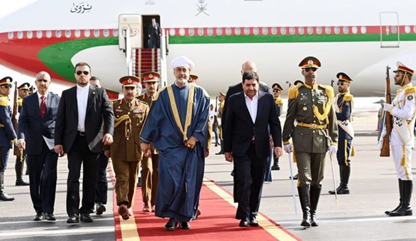 آیت الله رئیسی از سلطان عمان در مجموعه سعدآباد رسما استقبال کرد