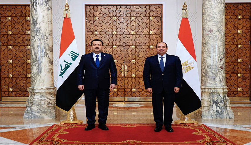 رئيس وزراء العراق يلتقي الرئيس المصري  في القاهرة