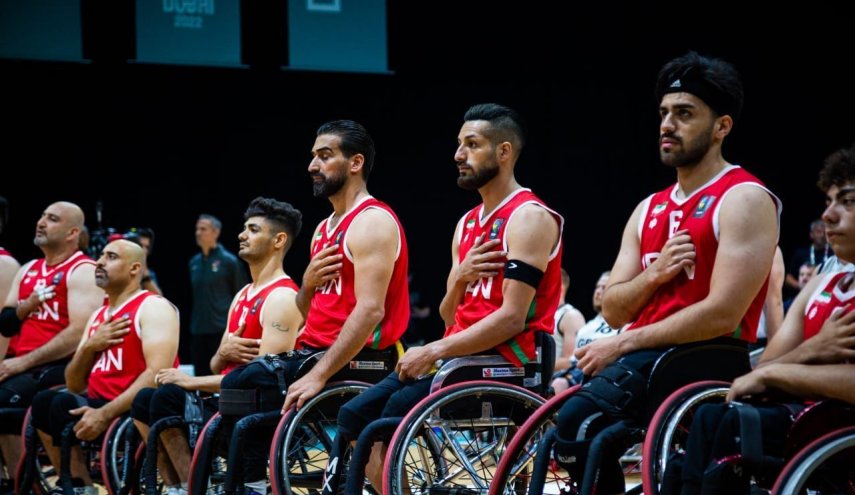 المنتخب الايراني لكرة السلة بالكراسي المتحركة يتأهل الى 'باراولمبياد باريس'