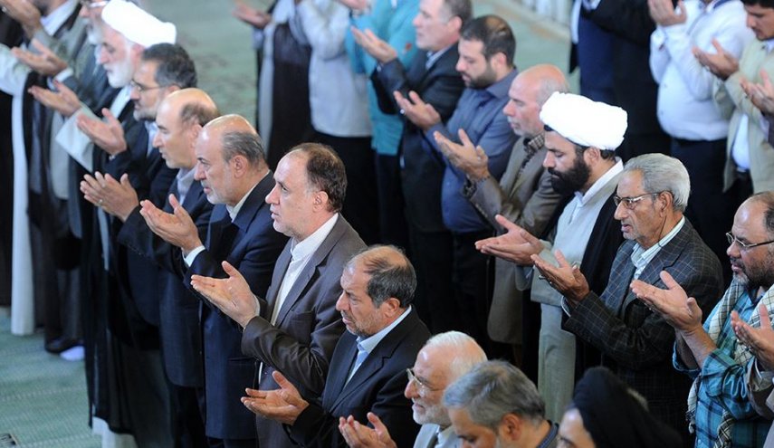 نماز عید قربان در دانشگاه تهران برگزار شد