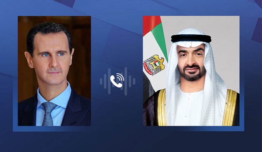 تبریک تلفنی رؤسای کشورهای سوریه و امارات به مناسبت عید قربان