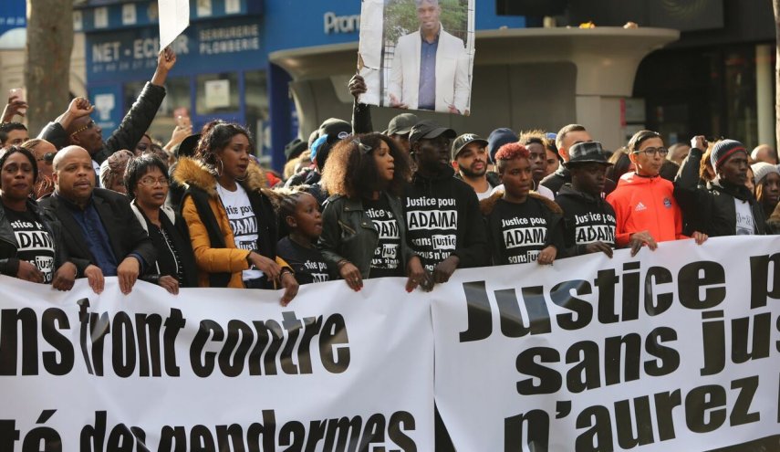تظاهرات ضد نژادی دیگر در پاریس با وجود ممنوعیت های دولت مکرون
