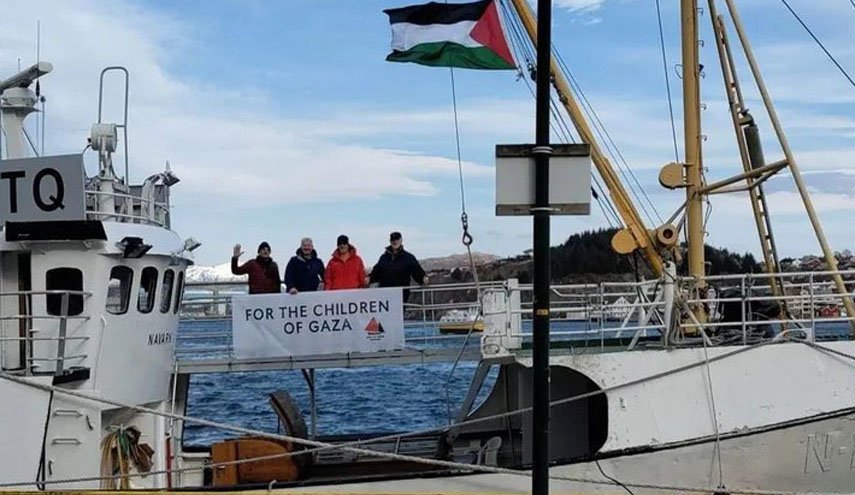 ائتلاف ناوگان آزادی؛ کشتی حنظله در راه رفع محاصره غزه 