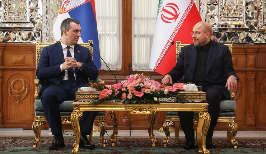 رئيسا برلماني ايران وصربيا يوکدان على تطوير التبادلات الاقتصادية