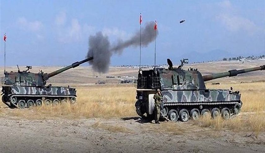 الجيش التركي والفصائل الموالية له تقصف قرية كالوتة بريف عفرين 