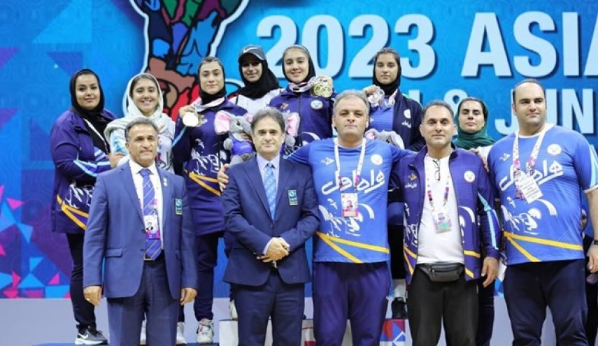 ايران تحصد 10 ميداليات ملونة في بطولة رفع الأثقال الاسيوية للناشئين والشباب