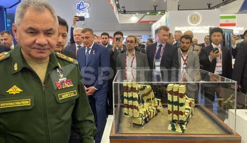 پهپادهای ایرانی در نمایشگاه صنایع دفاعی روسیه