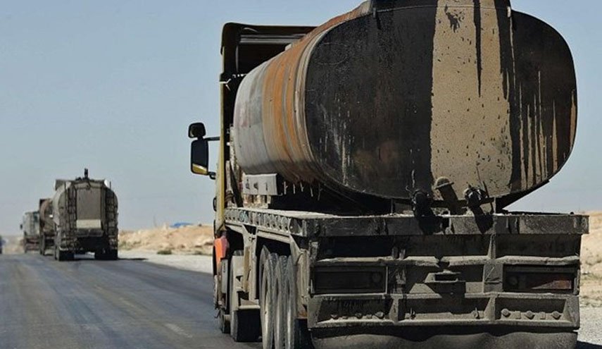 نظامیان آمریکایی ۴۰ تانکر نفت سوریه را سرقت کردند