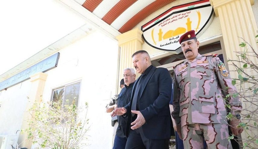 وزير الداخلية العراقي يصل إلى محافظة كربلاء المقدسة