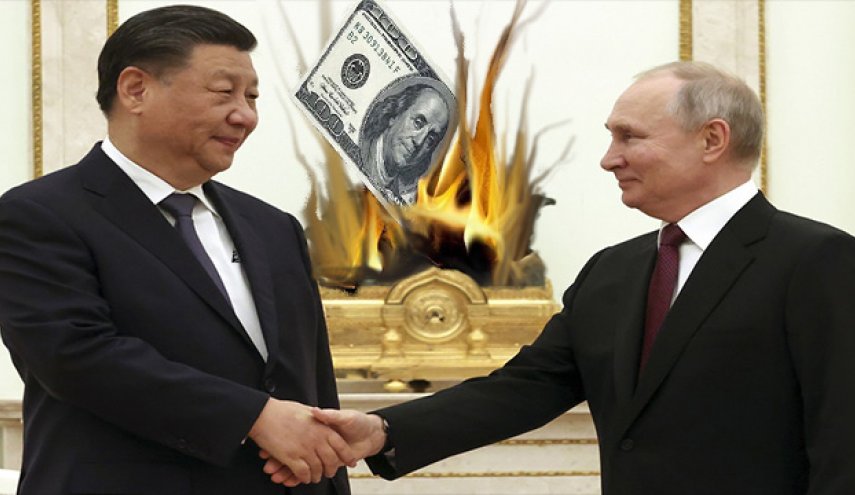 إلغاء الدولار في المعاملات التجارية بين بكين وموسكو