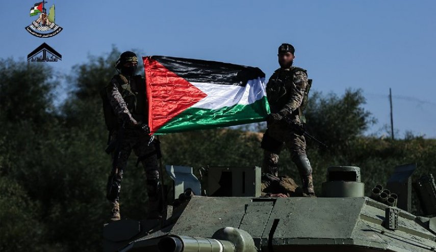 قيادة الغرفة المشتركة تتفقد مواقعها على حدود غزة