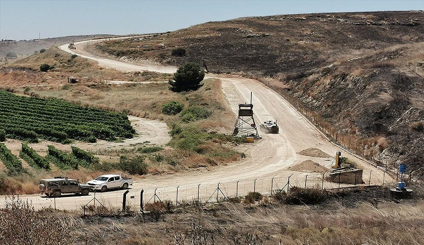 الاحتلال يتفقد الشريط الحدودي مع لبنان