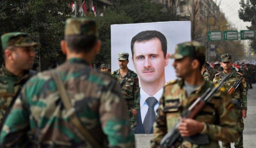 آغاز مراسم تشییع شهدای حمله تروریستی در استان حمص در سوریه 