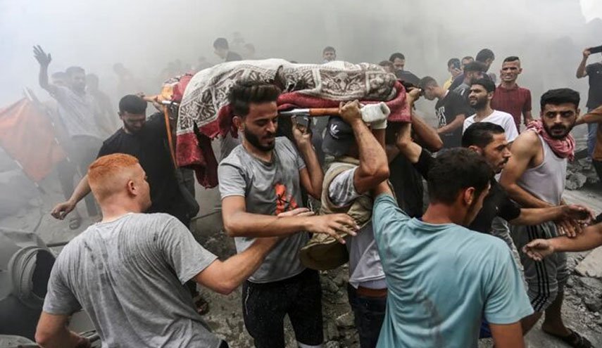 شمار شهدای غزه به 2808 نفر رسید