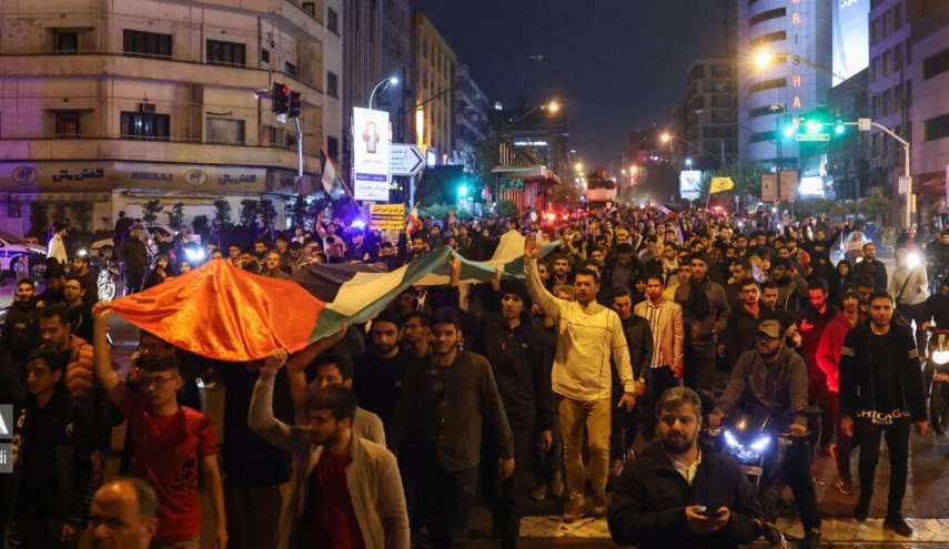 تجمع جماهيري في طهران احتجاجا على جرائم الكيان الصهيوني

