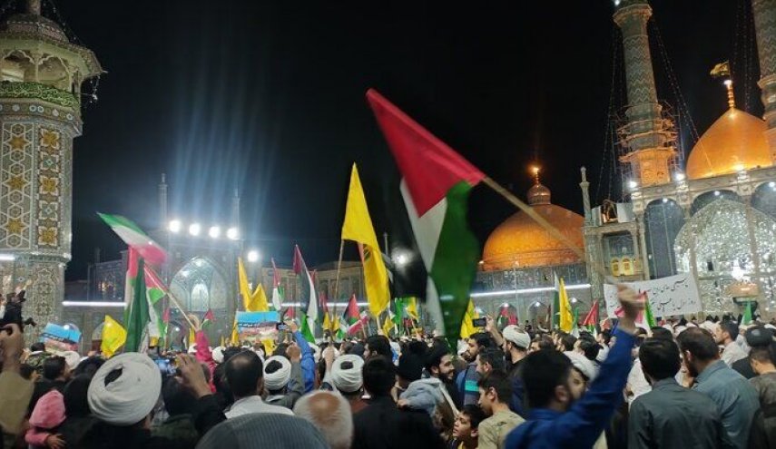 تجمعات في العديد من مدن ايران تنديدا بالمجزرة الصهيونية في غزة