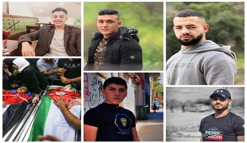 استشهاد 7 فلسطينيين بينهم 4 أطفال في الضفة المحتلة
