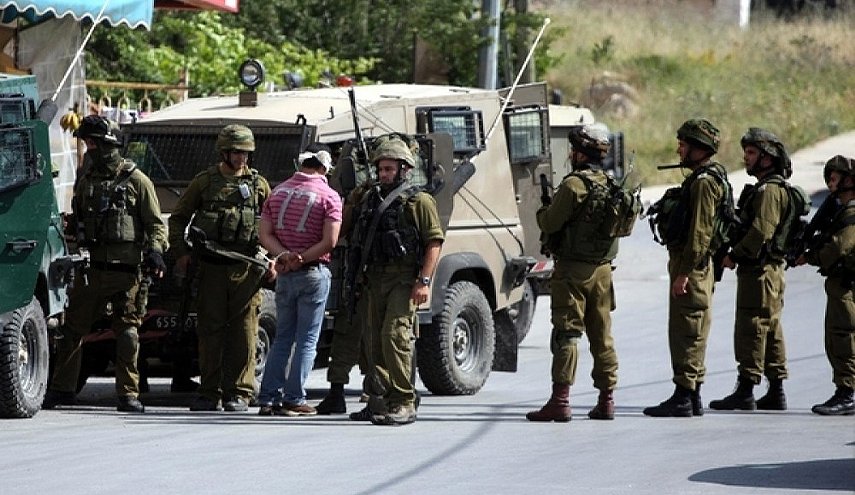 إعتقال 28 فلسطينيا من الخليل و 6 من مخيم الجلزون