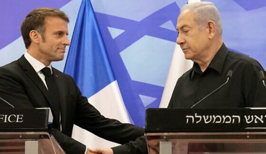 نتانیاهو درخواست ماکرون برای توقف کشتار غیرنظامیان را رد کرد