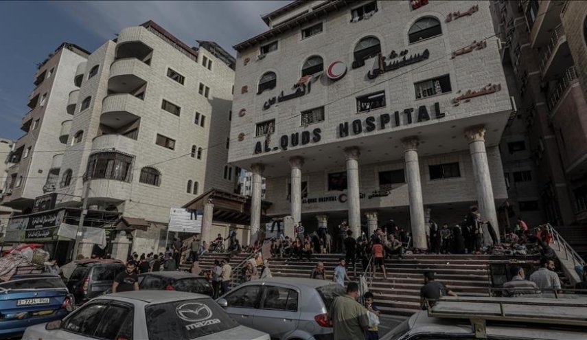 تصاویر شوکه‌کننده بیماران فلسطینی هنگام ترک بیمارستان قدس در غزه+ویدیو