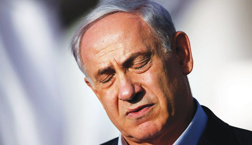 اشک تمساح نتانیاهو پس از کشته شدن سه اسرائیلی به ضرب گلوله نظامیانش در غزه 
