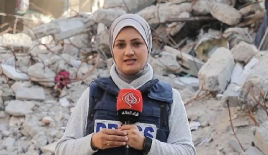 پیام تصویری خبرنگار اهل غزه العالم به دیدار رهبر انقلاب با جمعی از بانوان + ویدیو