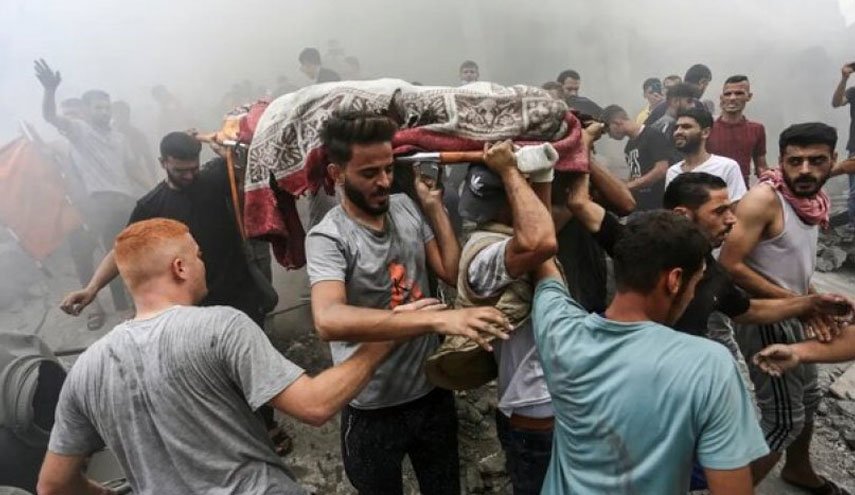 شمار شهدای غزه به 22313 نفر افزایش یافت