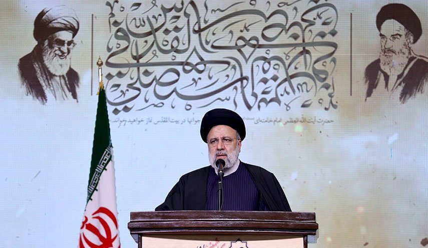 الرئيس الايراني: نهاية طوفان الاقصى ستكون نهاية الكيان الصهيوني