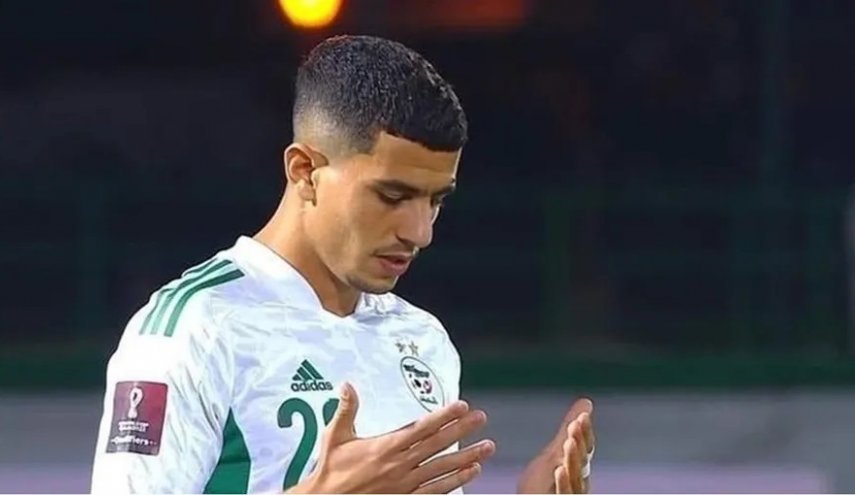 نجم كرة جزائري يستأنف حكما ضده بسبب تضامنه مع فلسطين
