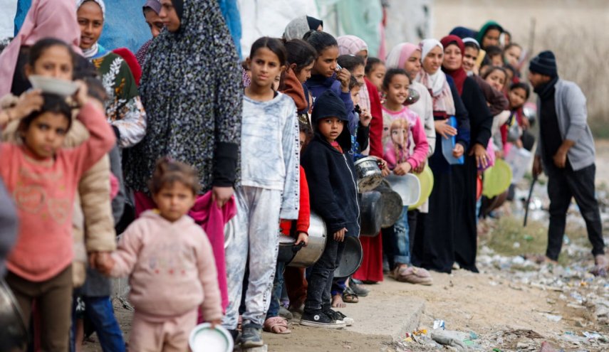آنروا: بیش از نیم میلیون تن از اهالی غزه از 