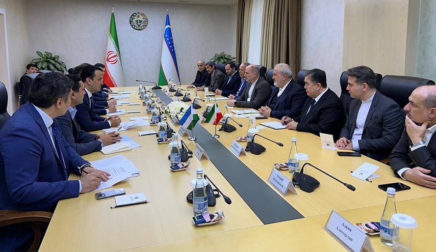 وزير الصناعة الإيراني يلتقي وزيري الصناعة والطاقة الأوزبكيين