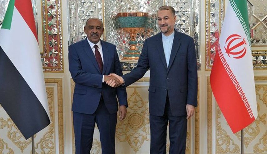 دیدار وزیر خارجه سودان با امیرعبداللهیان در تهران