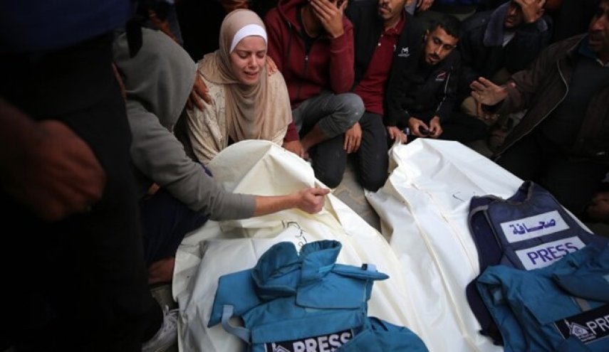 شهادت ۱۰ درصد از خبرنگاران غزه توسط اشغالگران
