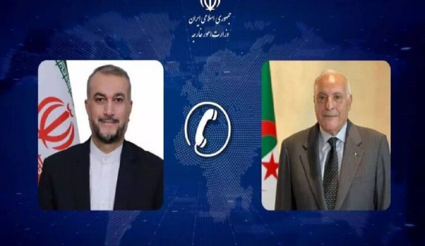 طهران والجزائر تؤكدان ضرورة وقف المجازر في غزة