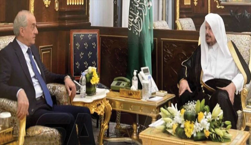 لقاء هام بين مسؤول سعودي كبير و سفير سوريا 