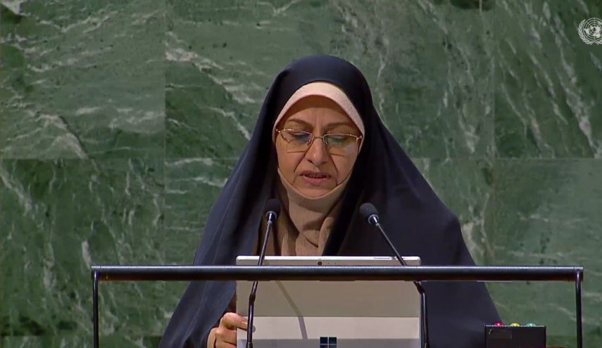 ايران تطالب بطرد كيان الاحتلال من لجنة المرأة التابعة للأمم المتحدة