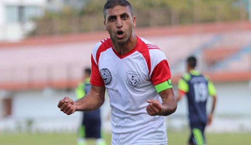 فیلمی از وداع تکان دهنده فوتبالیست فلسطینی دقایقی قبل از شهادت