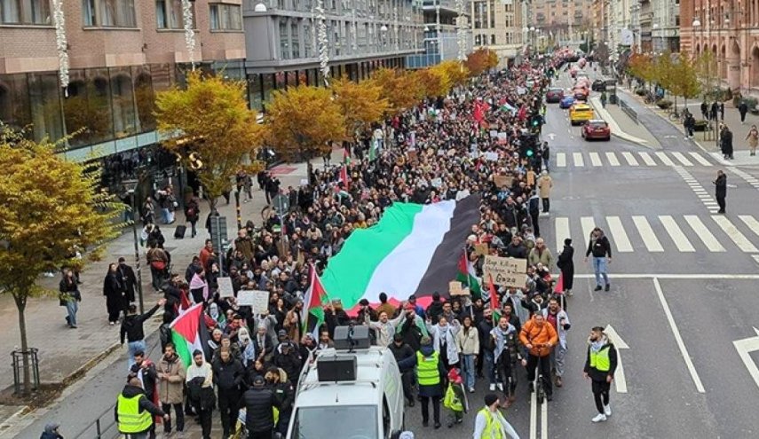 تظاهرات در سیدنی/ اعتراض استرالیایی ها به یک کشتی اسرائیلی
