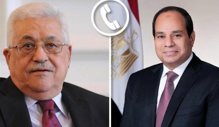 تحولات غزه؛ محور گفتگوی تلفنی محمود عباس و السیسی 

